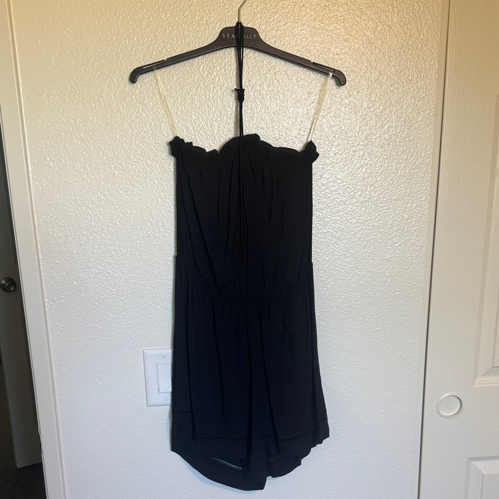Seafolly Beach Basics Pull On Playsuit
